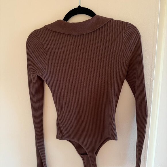 The Range Women's Brown Bodysuit - Picture 4 of 5